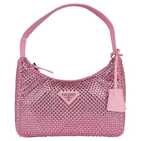 prada tasche damen glitzer|glitter prada bag.